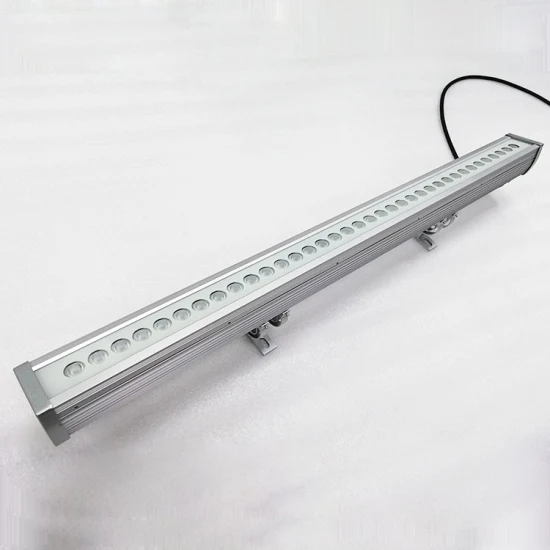 18W 24W 36W Светодиодная лента для освещения стены RGBW DC24V с алюминием DMX512