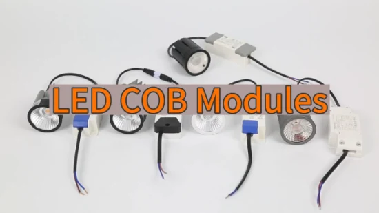 SD007gy GU10 MR16 Модуль COB Светодиодный точечный светильник с отражателем и регулируемой яркостью Встраиваемый светильник